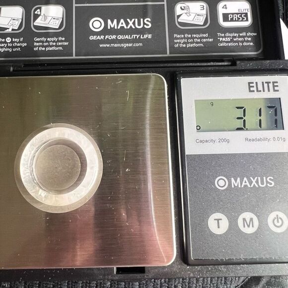 Quartz with Golden Healer Flecks Ring Size 7.5 - Picture 10 of 11